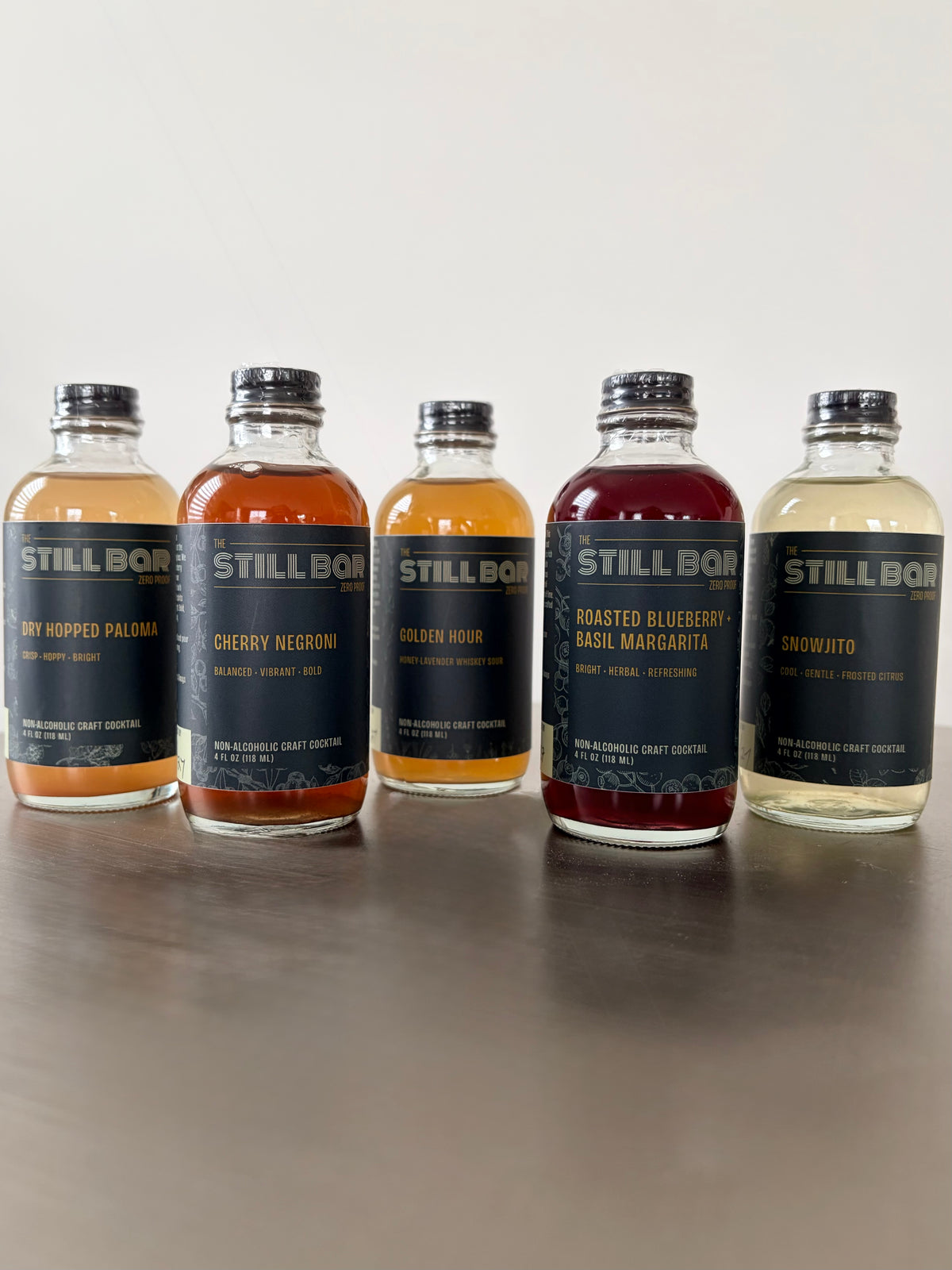 The Still Bar Flight of 5 4oz bottles