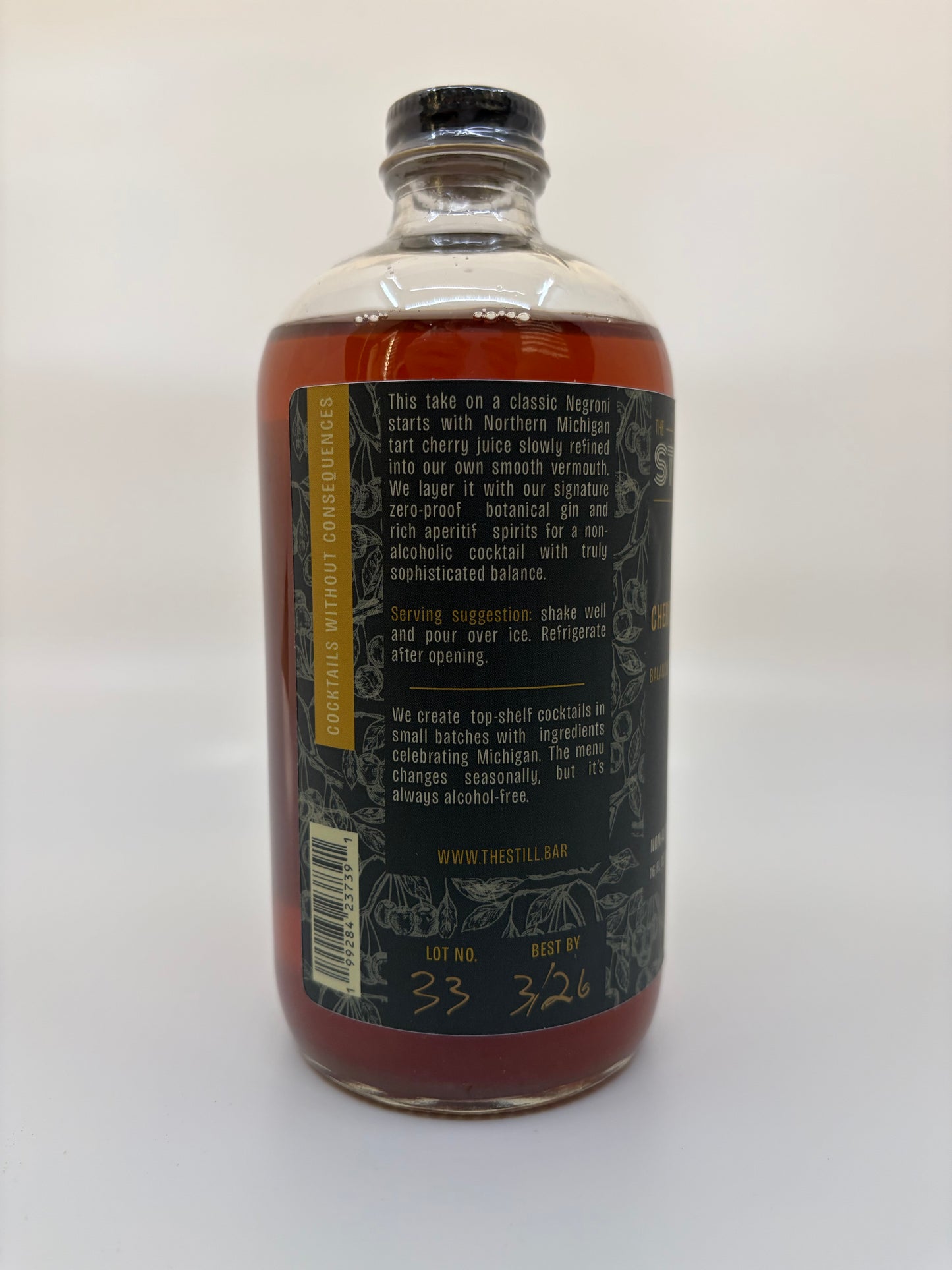 Cherry Negroni (Non-Alcoholic)