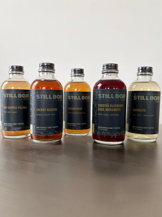 The Still Bar Flight of 5 4oz bottles
