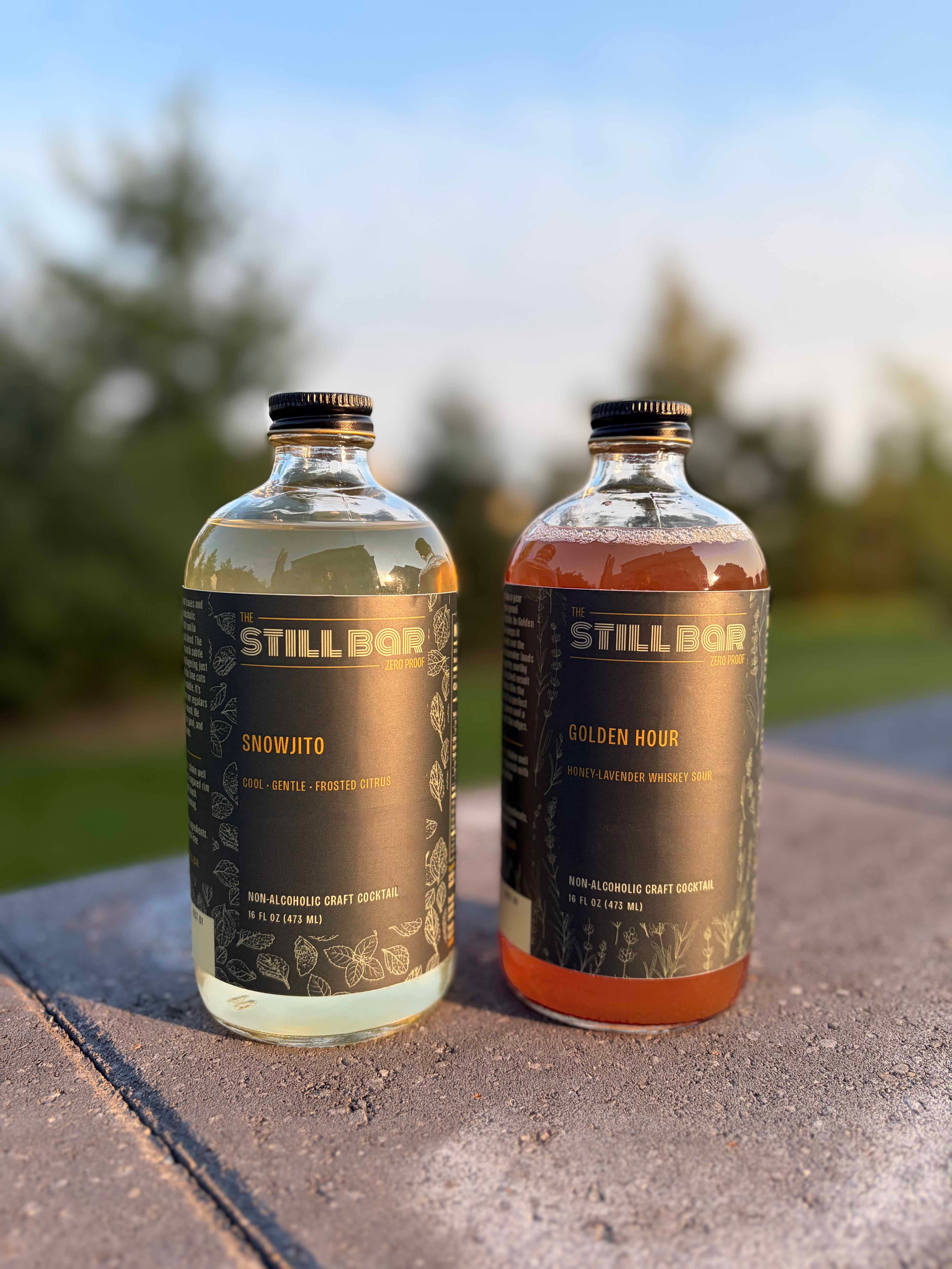 Two new flavors: Snowjito and Golden Hour